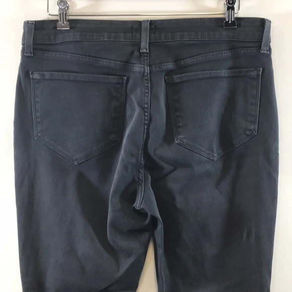 NYDJ Not Your Daughters Jeans Gray Slim Leg Jeans Womens 14‎ Dark Cotton Blend - Picture 4 of 12